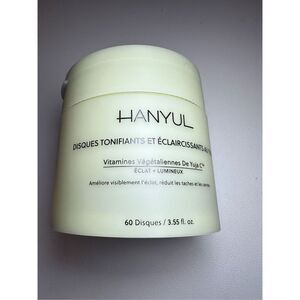 Hanyul Yuja Brightening Toner Pads with Vitamin C and Niacinamide 60 pads